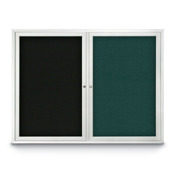 Corkboard, 36"x36", Amethyst/Black